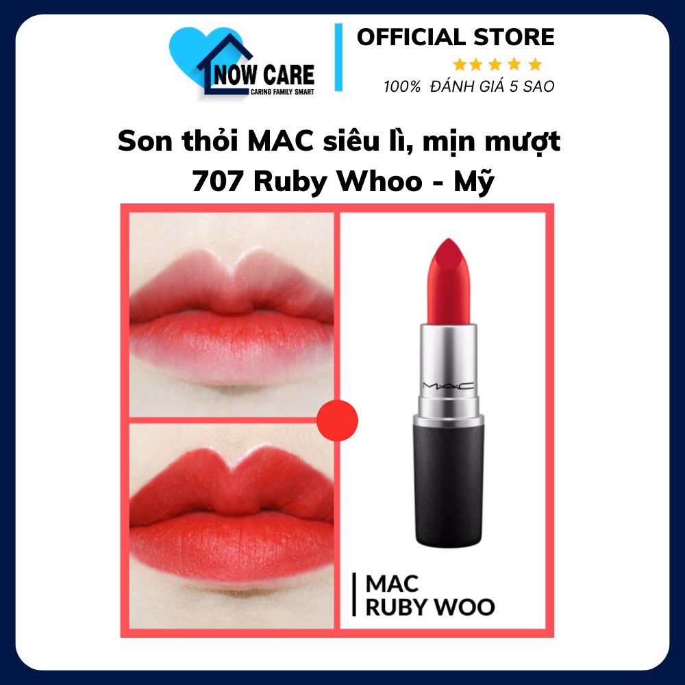Son Siêu Lì Mịn Mượt Ruby Whoo - M.A.C