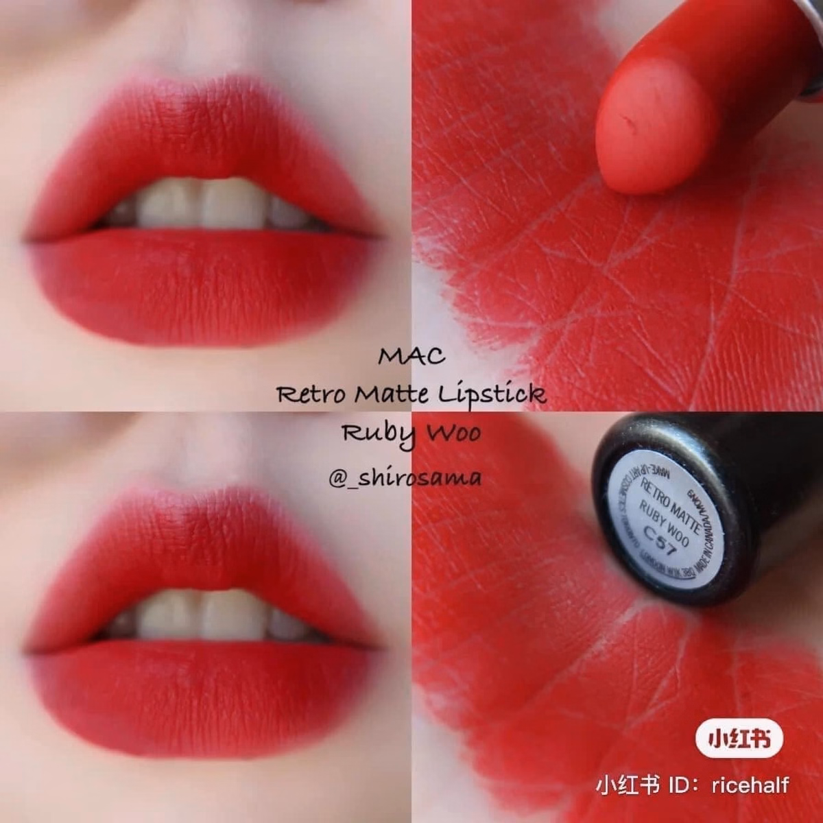 Son Siêu Lì Mịn Mượt Ruby Whoo - M.A.C - Ảnh 3