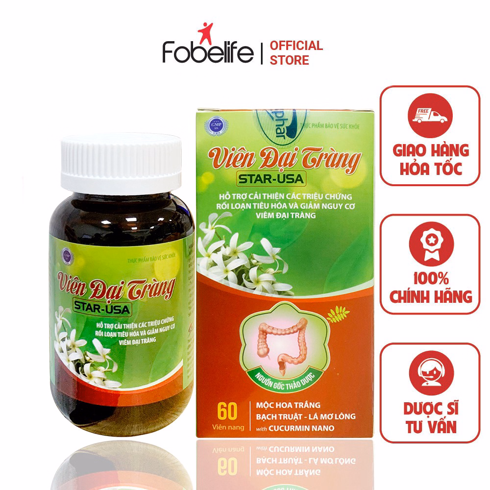 Viên Uống Hỗ Trợ Đại Tràng - Starusa