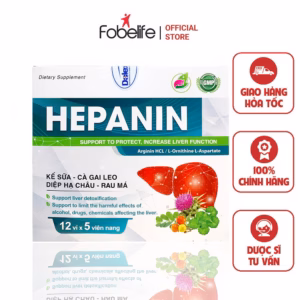 Viên Uống Bảo Vệ, Tăng Cường Chức Năng Gan Hepanin - Starusa