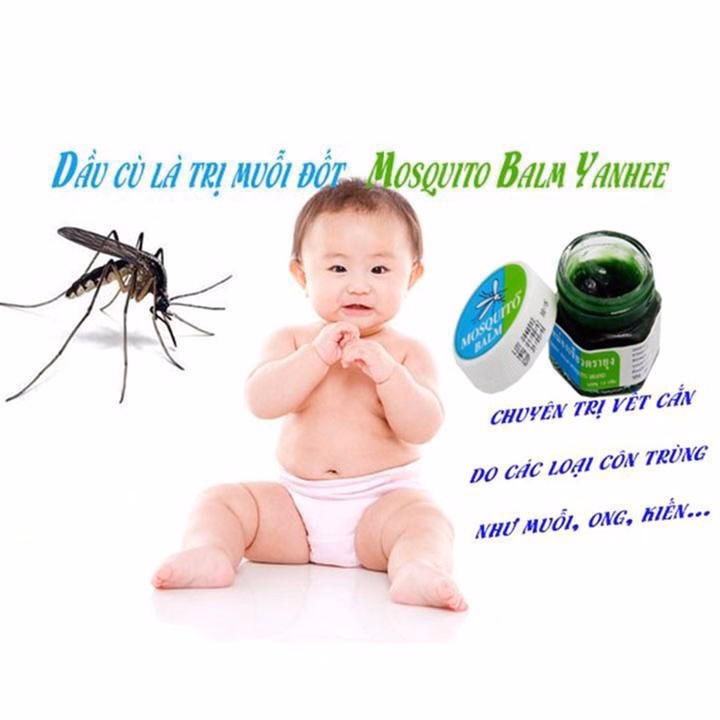 Dầu Thoa Trị Muỗi Đốt Mosquito Balm Thái Lan 13G - Gdn - Ảnh 2