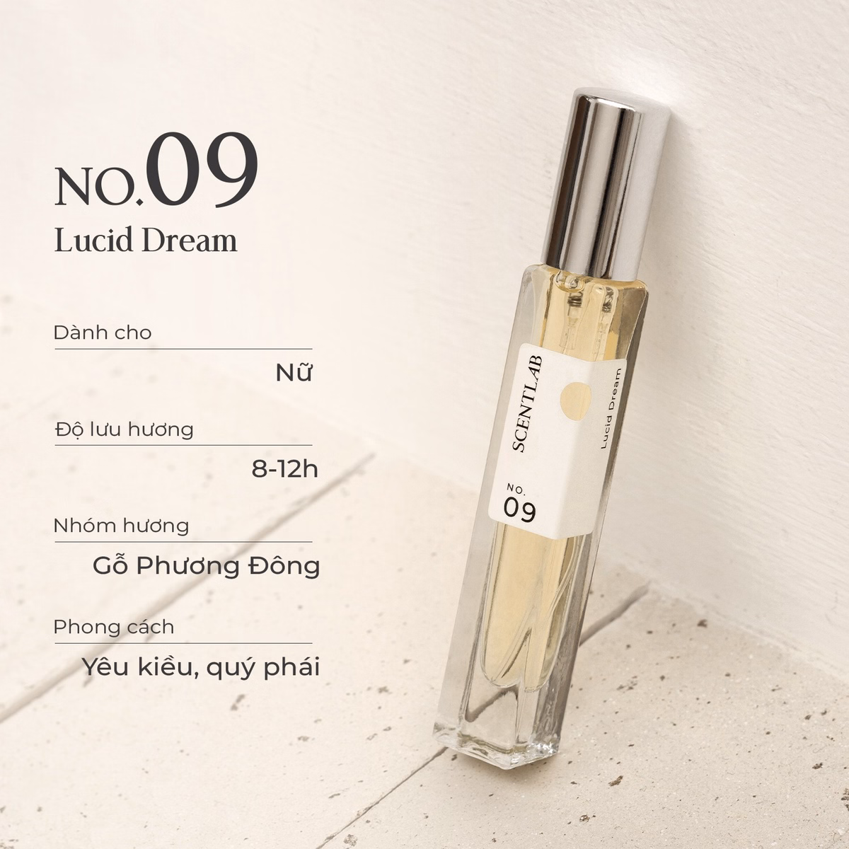Nước Hoa Nữ Lucid Dream No.09 (10Ml) - Scentlab - Ảnh 5