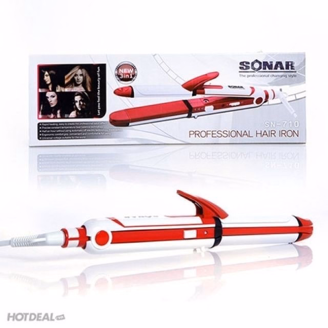 Máy Uốn Duỗi Bấm 3 Trong 1 Chất Lượng Châu Âu Sonar Sn710 Gd052 - Lady'S Passion - Ảnh 7