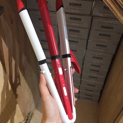 Máy Uốn Duỗi Bấm 3 Trong 1 Chất Lượng Châu Âu Sonar Sn710 Gd052 - Lady'S Passion - Ảnh 10