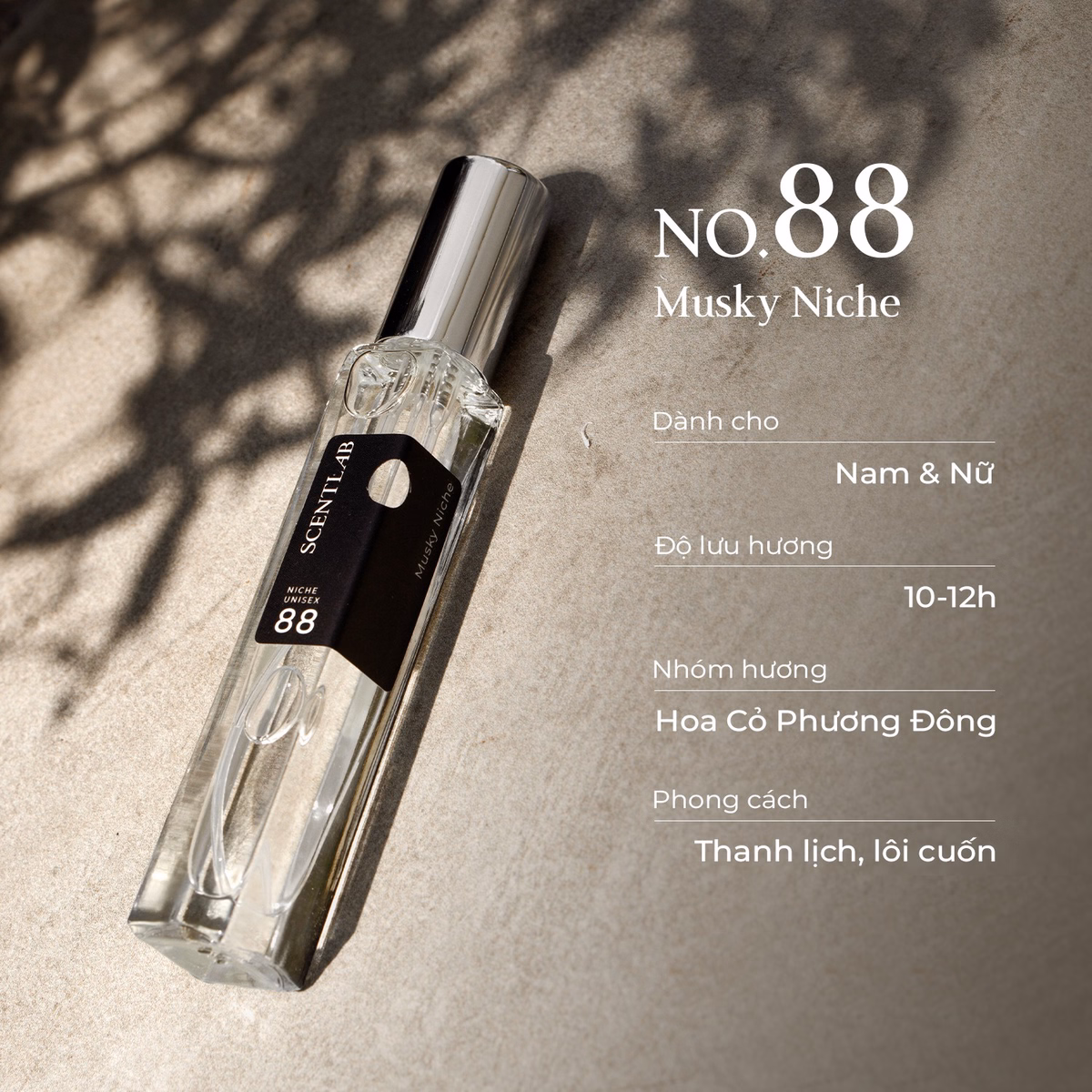 Nước Hoa Nữ Noble Musky Niche No. 88 (10Ml) - Scentlab - Ảnh 3