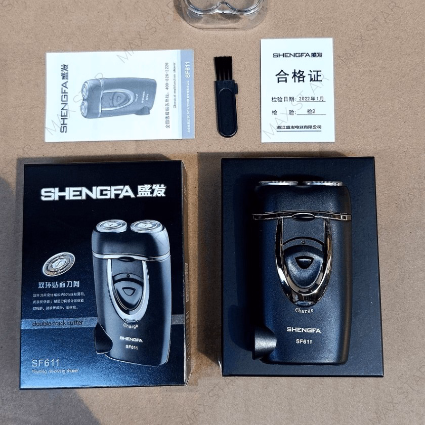 Máy Cạo Râu Khô Mini Shengfa Sf-611 Sạc Liền Thân Cao Cấp Gd057 - Lady'S Passion - Ảnh 2