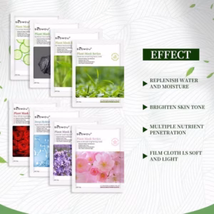 Combo 10 Miếng Mặt Nạ Hoa Quả Dưỡng Ẩm Se Khít Lỗ Chân Lông 25G - Gdn