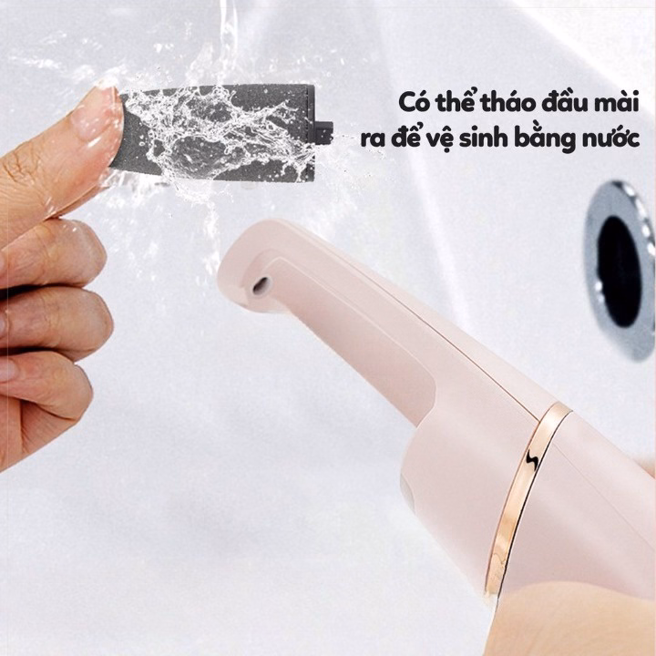 Máy Chà Gót Chân, Tẩy Tế Bào Chết Cho Tiệm Nail, Cá Nhân Tại Nhà Cao Cấp Sạc Tích Giảm Vết Chai Sạn Điện Làm Mịn Da Gd060- Lady'S Passion - Ảnh 8