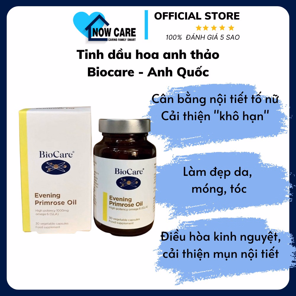Tinh Dầu Hoa Anh Thảo Anh Quốc - Biocare
