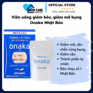 Viên Uống Giảm Mỡ Bụng Giảm Cân Nhật Bản - Onaka