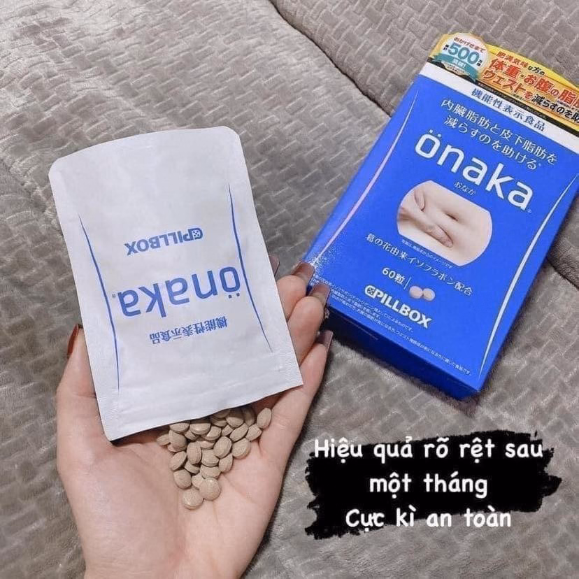 Viên Uống Giảm Mỡ Bụng Giảm Cân Nhật Bản - Onaka - Ảnh 4