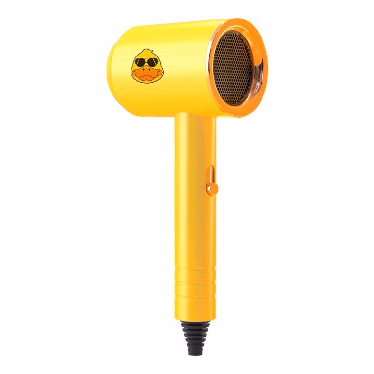 Máy Sấy Tóc Mini Con Vịt Vàng Siêu Xinh Tặng Kèm Đầu Sấy Công Xuất 1200W 2 Chức Năng Gió 3 Mức Độ Gd117 - Lady'S Passion - Ảnh 2