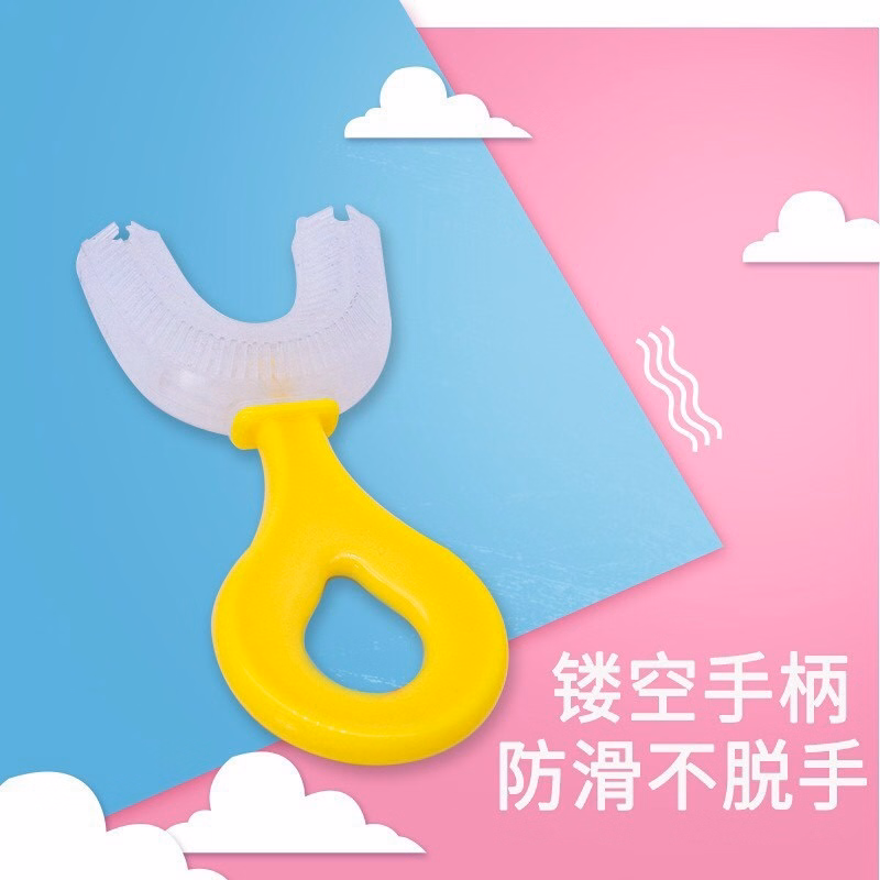 Bàn Chải Đánh Răng Silicon Hình Chữ U Cho Trẻ Em Bàn Chải Tập Đánh Răng Cho Bé Từ 2 Đến 6 Tuổi Gd146 - Lady'S Passion - Ảnh 5