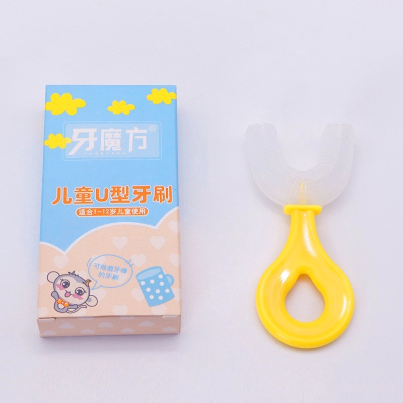 Bàn Chải Đánh Răng Silicon Hình Chữ U Cho Trẻ Em Bàn Chải Tập Đánh Răng Cho Bé Từ 2 Đến 6 Tuổi Gd146 - Lady'S Passion - Ảnh 2