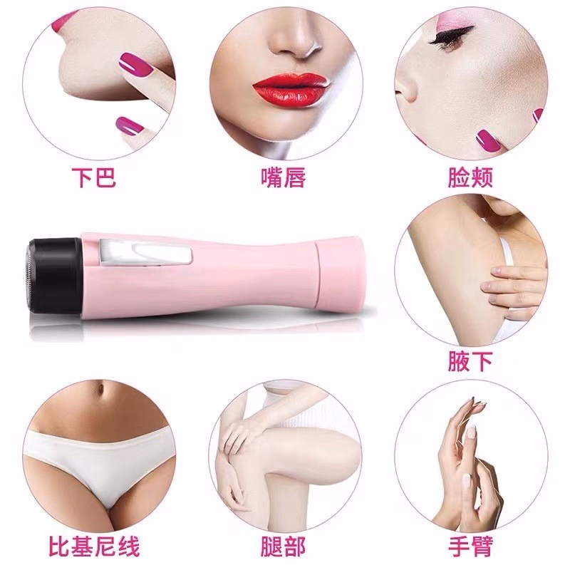 Máy Cạo Lông Toàn Thân Mini Chính Hãng Kemei, Máy Cạo Lông Vùng Kín, Lông Mày, Lông Nách, Lông Mặt, Lông Mũi Gd154 - Lady'S Passion - Ảnh 7