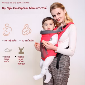 Địu Ngồi Cao Cấp Siêu Mềm 4 Tư Thế Gd179 - Lady'S Passion