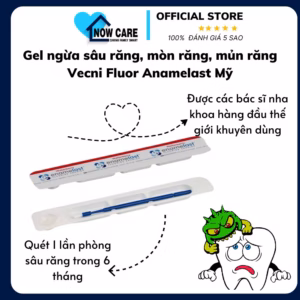 Gel Ngừa Sâu Răng, Mòn Răng, Mủn Răng Vecni Fluor - Anamelast