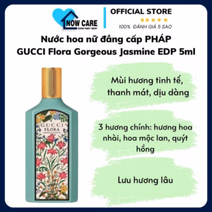 Nước Hoa Nữ Đẳng Cấp Pháp Flora Gorgeous Jasmine Edp 5Ml - Gucci