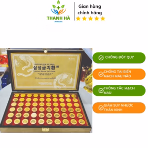 An Cung Ngưu Hoàng Chống Đột Quỵ ,Tai Biến ,Ổn Định Huyết Áp Tim Mạch - Samsung