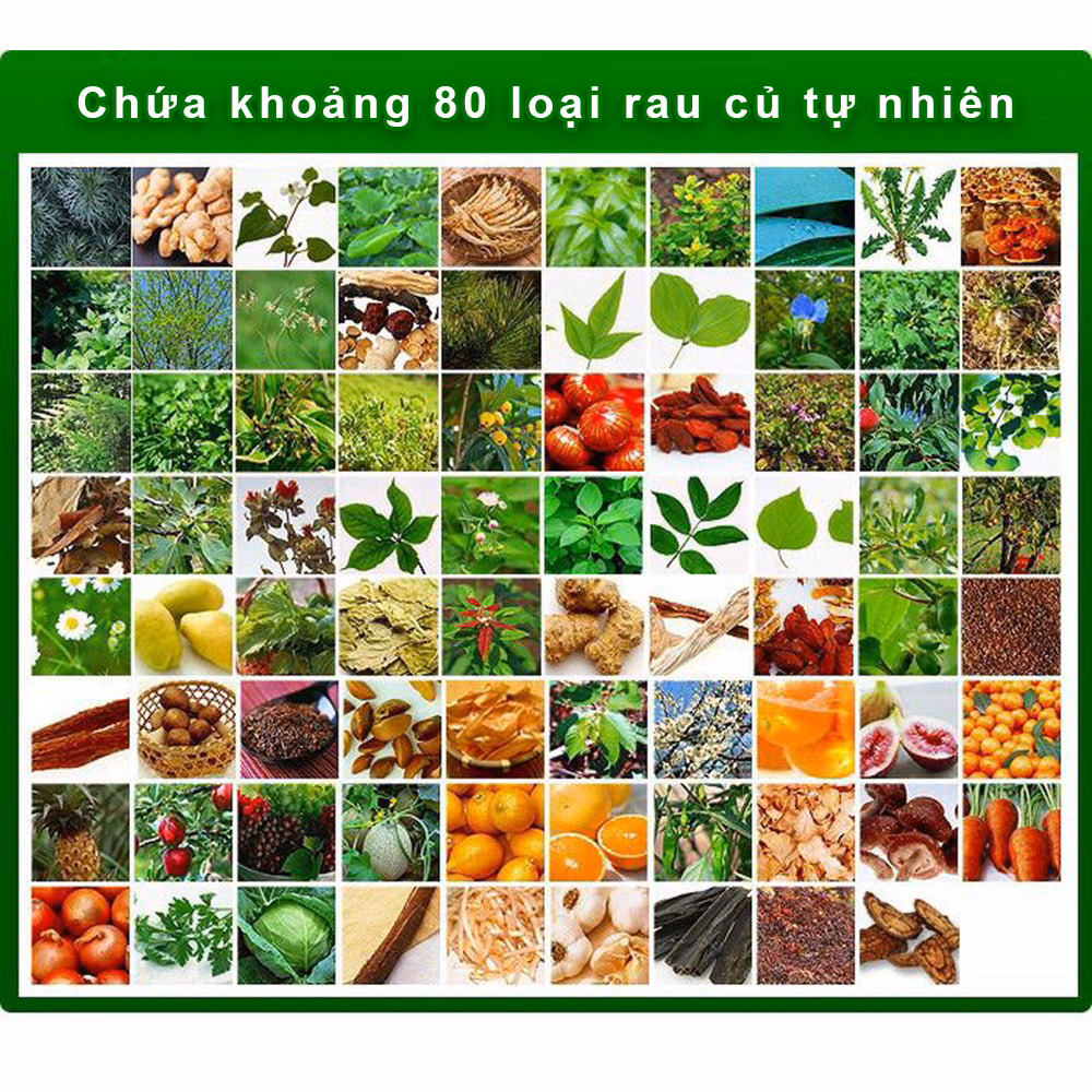 Viên Uống Bổ Sung Enzyme Từ Rau Quả Thảo Mộc, Hỗ Trợ Giảm Cân Và Đẹp Da - Ảnh 5