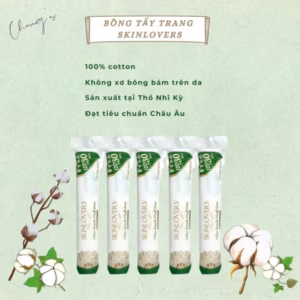 Combo 5 Gói Bông Tẩy Trang 100% Bocoton 120+30 Miếng - Skinlovers