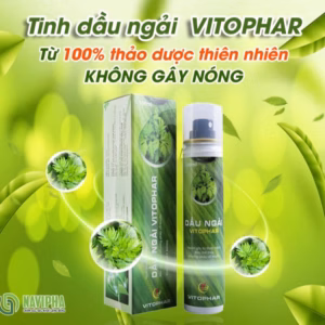 Tinh Dầu Ngải Victophar Giảm Đau Nhức Xương Khớp 100Ml - Singcare