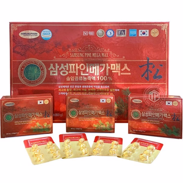 Viên Tinh Dầu Thông Đỏ - Ginseng House