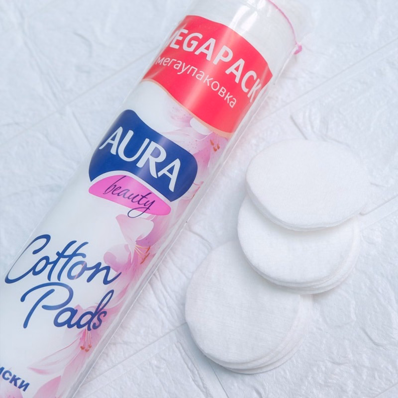 Bông Tẩy Trang Beauty Cotton Pads 150 Miếng - Aura - Ảnh 9