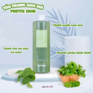Nước Tẩy Trang Ngừa Mụn Rau Má Jeju Cica Prettyskin 500Ml - Pretty Skin