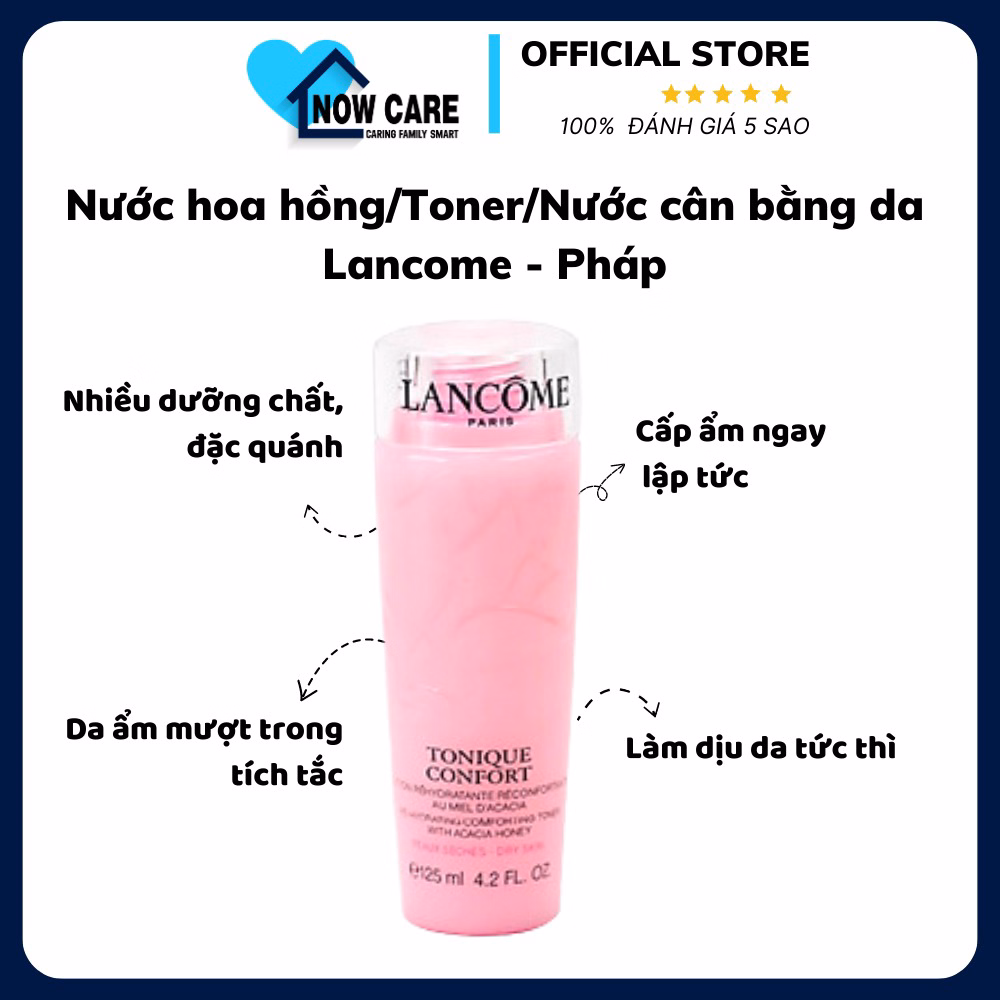 Nước Hoa Hồng/Toner/Nước Cân Bằng Da Pháp - Lancome