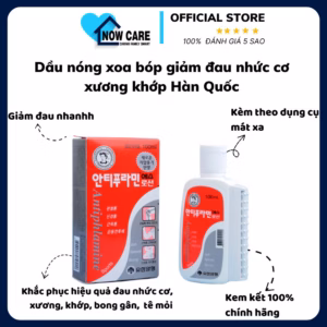 Dầu Nóng Giảm Đau Nhức Mỏi Cơ Xương Khớp Hàn Quốc - Yuhan