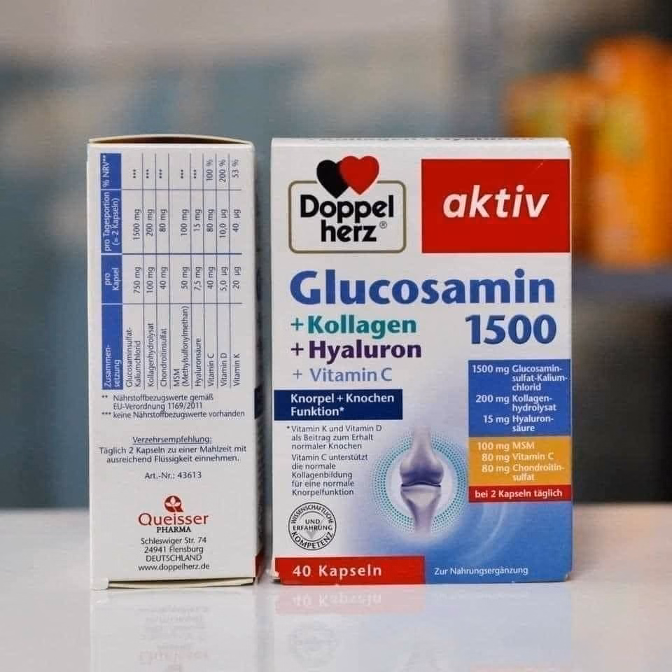 Viên Uống Bổ Xương Khớp Đức Glucosamine 1500 - Doppelherz - Ảnh 3