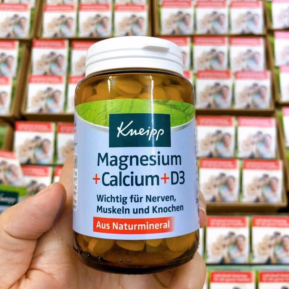 Viên Uống Magnesium Calcium D3 Đức - Kneipp - Ảnh 4