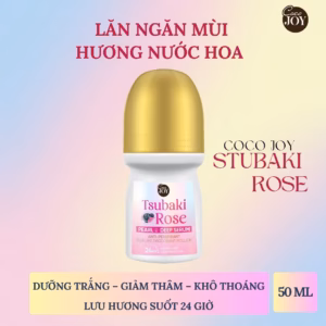 Lăn Ngăn Mùi Hương Nước Hoa Tsubaki Rose 50 Ml -Coco Joy