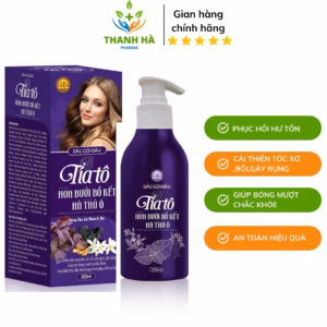 Dầu Gội Hoa Bưởi Bồ Kết Tía Tô Hà Thủ Ô Phục Hồi Hư Tổn ,Kích Thích Mọc Tóc - Diophaco