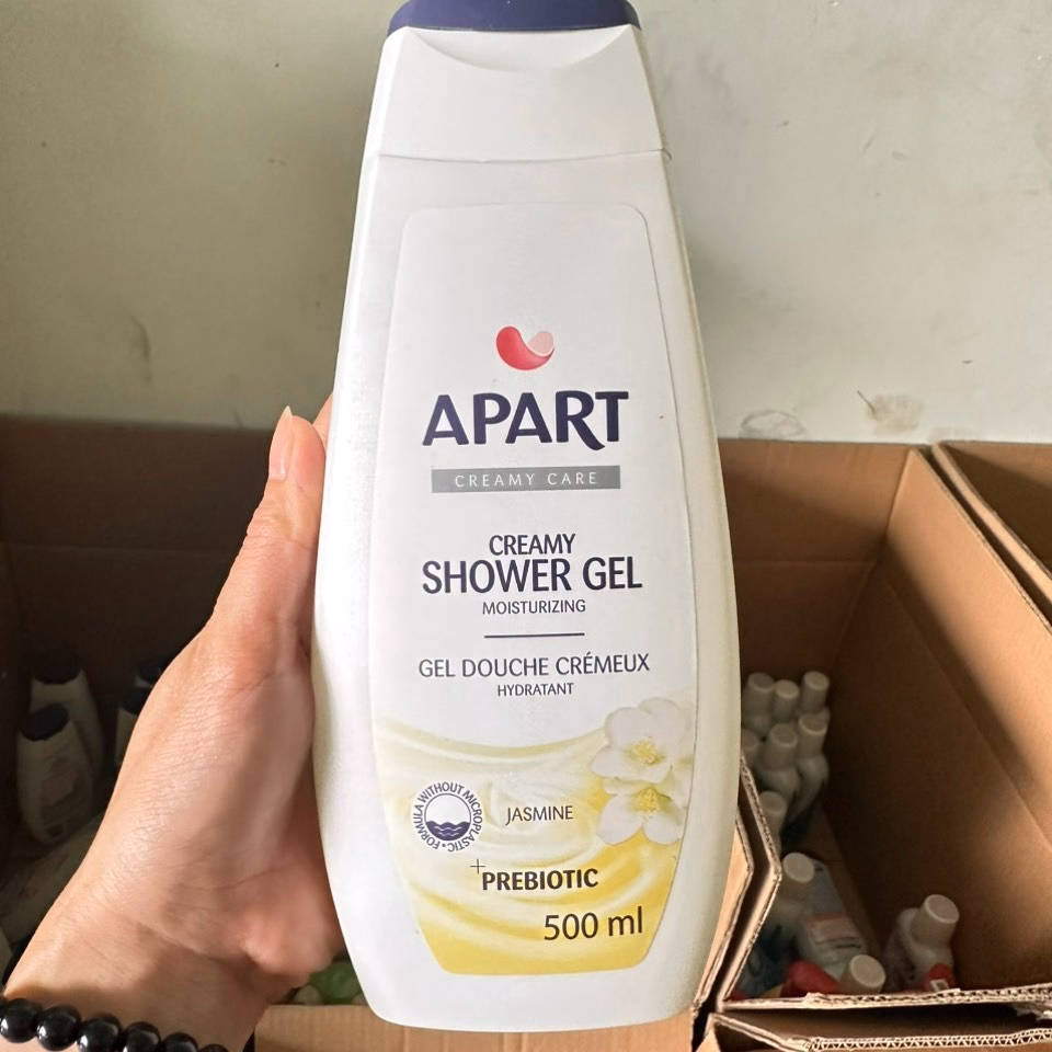 Gel Tắm Tạo Bọt Mềm Mịn Chiết Xuất Hoa Nhài 500Ml-750Ml- Apart - Ảnh 5