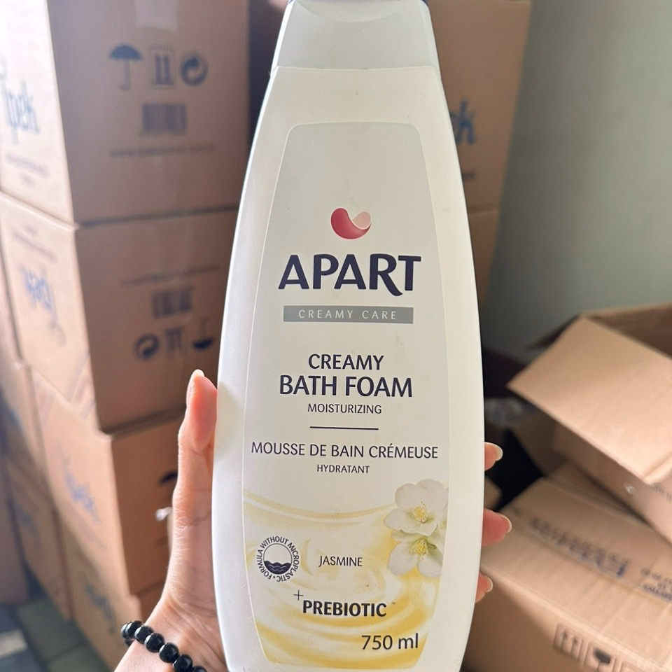 Gel Tắm Tạo Bọt Mềm Mịn Chiết Xuất Hoa Nhài 500Ml-750Ml- Apart - Ảnh 6