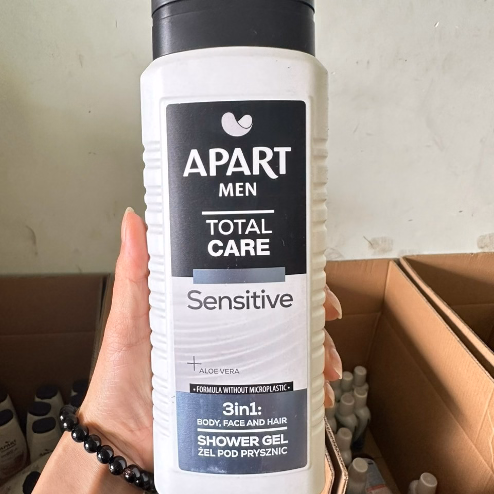 Gel Tắm Nam Chăm Sóc Toàn Diện 3 Trong 1 500Ml- Apart Men - Ảnh 4