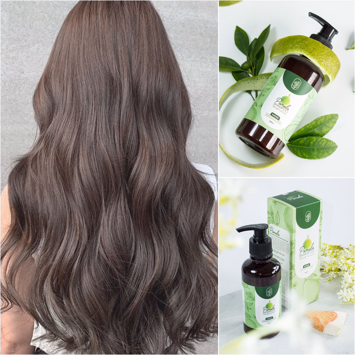 Bộ Đôi (Gội + Xả) Giảm Rụng Hỗ Trợ Mọc Tóc Gồm Dầu Gội Hoa Bưởi (250Ml) & Dầu Xả Hoa Bưởi Neo Nature (250Ml) - Neoneture - Ảnh 10