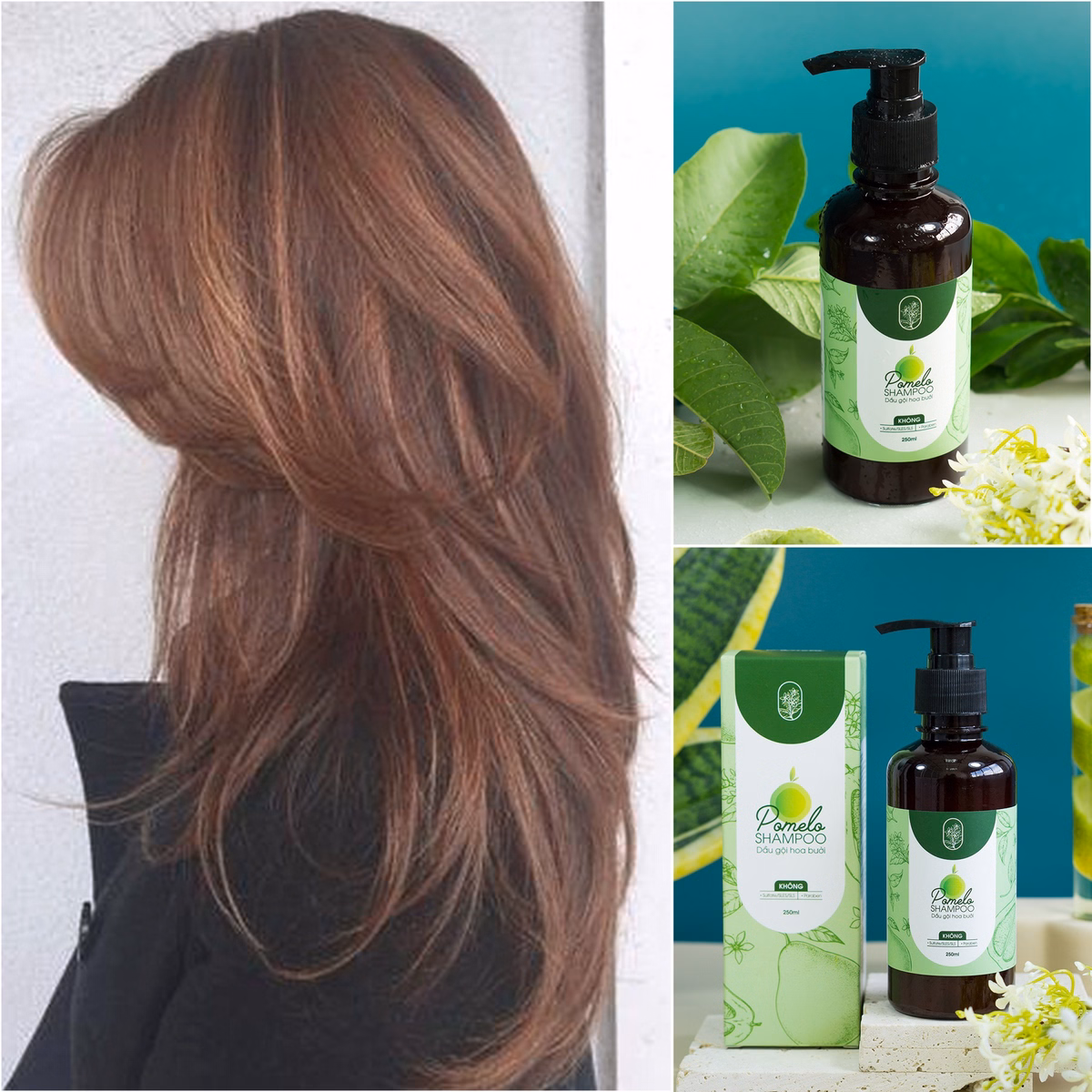 Bộ Đôi (Gội + Xả) Giảm Rụng Hỗ Trợ Mọc Tóc Gồm Dầu Gội Hoa Bưởi (250Ml) & Dầu Xả Hoa Bưởi Neo Nature (250Ml) - Neoneture - Ảnh 9