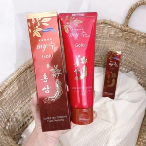 Làm Trắng Da Và Mờ Vết Thâm 120Ml Hàn Quốc Sữa Rửa Mặt My Gold Chiết Xuất Sâm Đỏ Làm Trắng Da Và Mờ Vết Thâm 120Ml Hàn Quốc Kt-Gdn