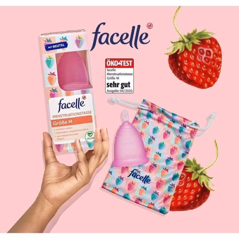 Cốc Nguyệt San Rossmann Nội Địa Đức – Facelle - Ảnh 3