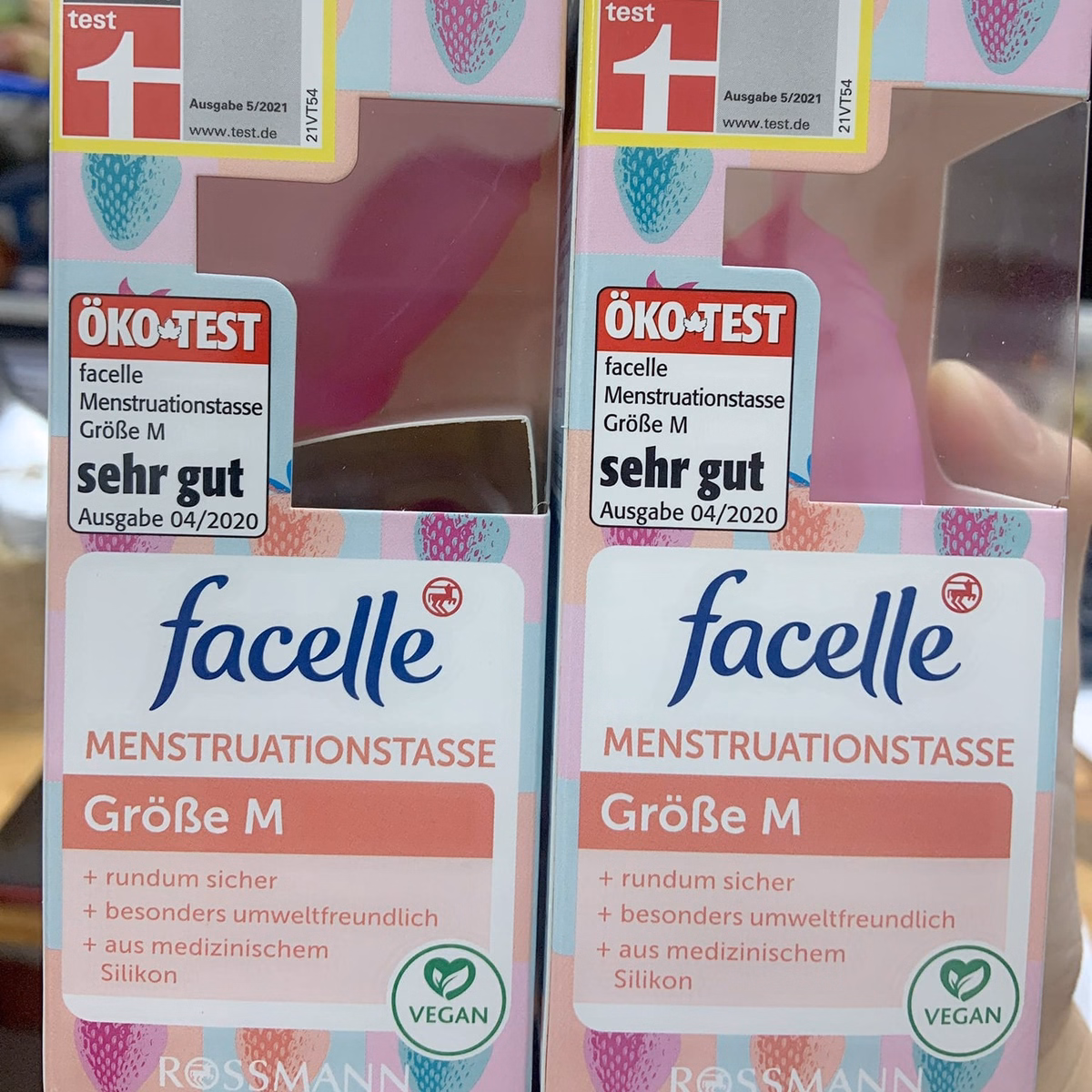 Cốc Nguyệt San Rossmann Nội Địa Đức – Facelle - Ảnh 5