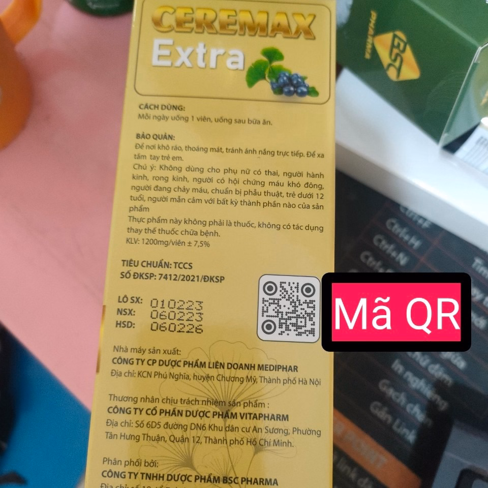 Hoạt Huyết Bổ Não Giảm Đau Đầu Mất Ngủ Suy Nhược Thần Kinh Vai Gáy,Tê Bì Chân Tay,Tiền Đình - Bsc - Ảnh 7