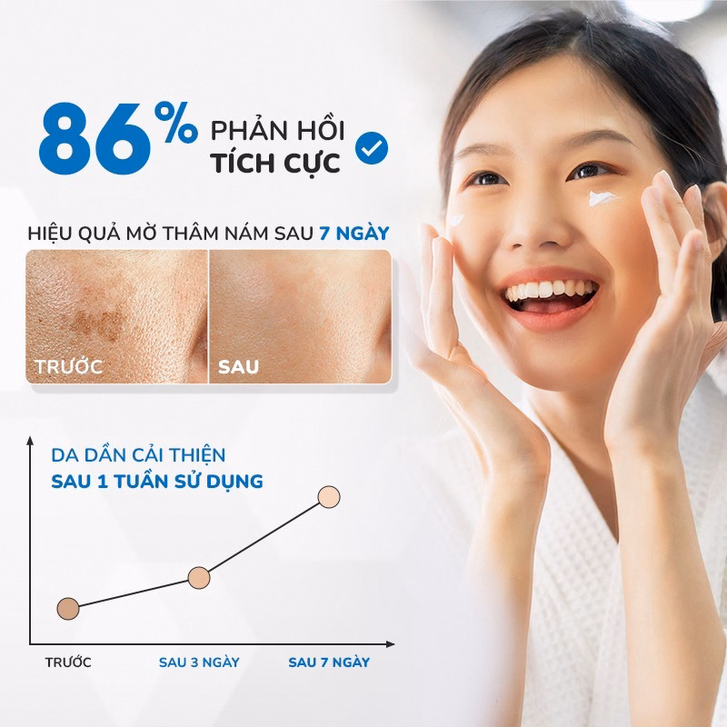 Kem Giảm Nám, Tàn Nhang & Dưỡng Trắng Melasma Cream 30G - Neothera - Ảnh 8
