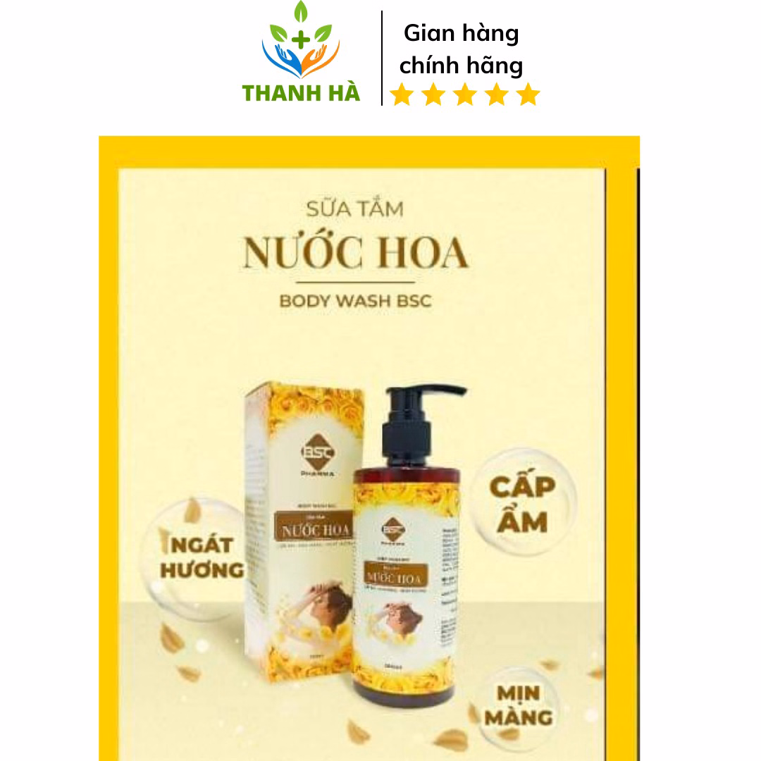 Sữa Tắm Nước Hoa Dưỡng Trắng Mịn Màng Ngát Hương - Bsc - Ảnh 2