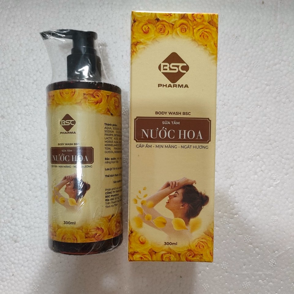 Sữa Tắm Nước Hoa Dưỡng Trắng Mịn Màng Ngát Hương - Bsc - Ảnh 5