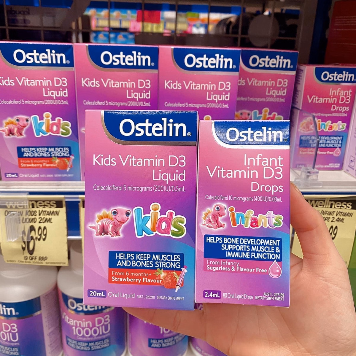 Vitamin D3 Nhỏ Giọt Úc - Ostelin - Ảnh 6