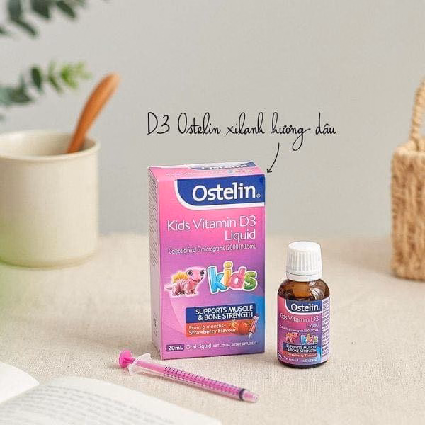 Vitamin D3 Nhỏ Giọt Úc - Ostelin - Ảnh 2