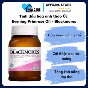 Tinh Dầu Hoa Anh Thảo Úc Evening Primrose Oil - Blackmores